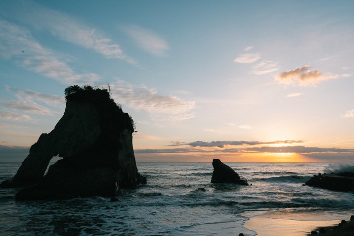 Fading Light on the Shore