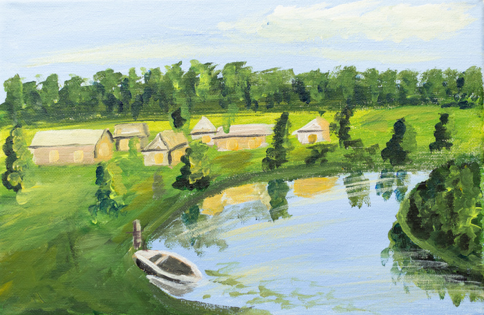 Village By The River