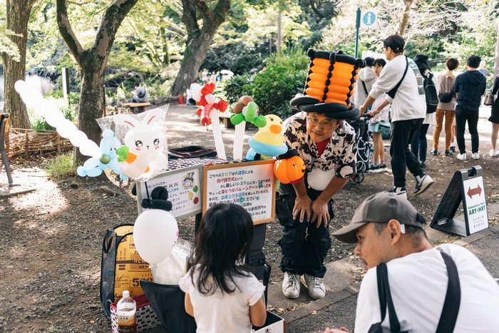 Whimsical Encounter in the Woods