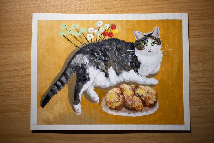 Feline Feast: Whiskers and Waffles