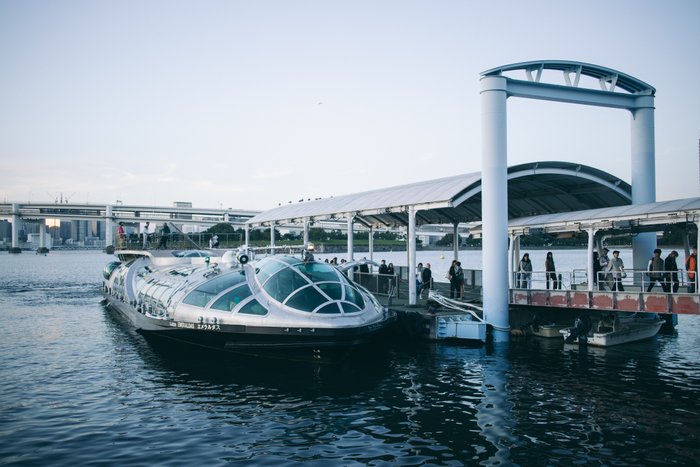 Futuristic Harbor Tranquility