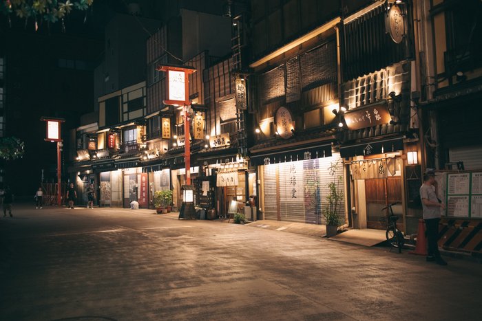 Lantern Glow in the Night