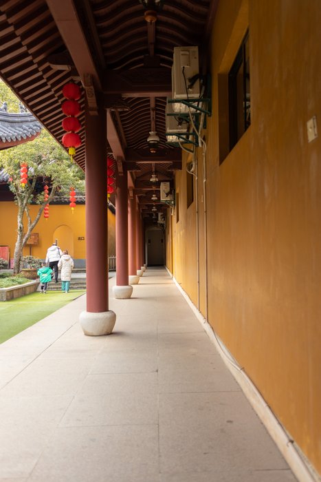 Silent Walkway in Timeless Tranquility
