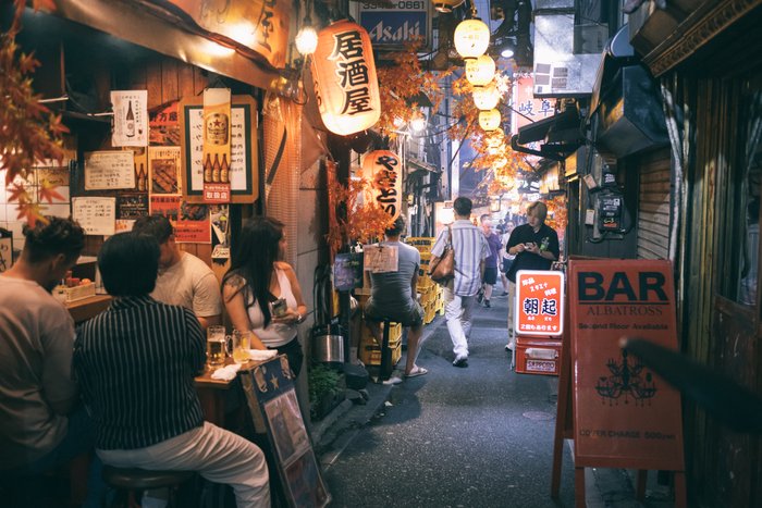 Illuminated Alleyway