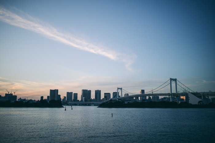 Dawn's Embrace Over the Harbor